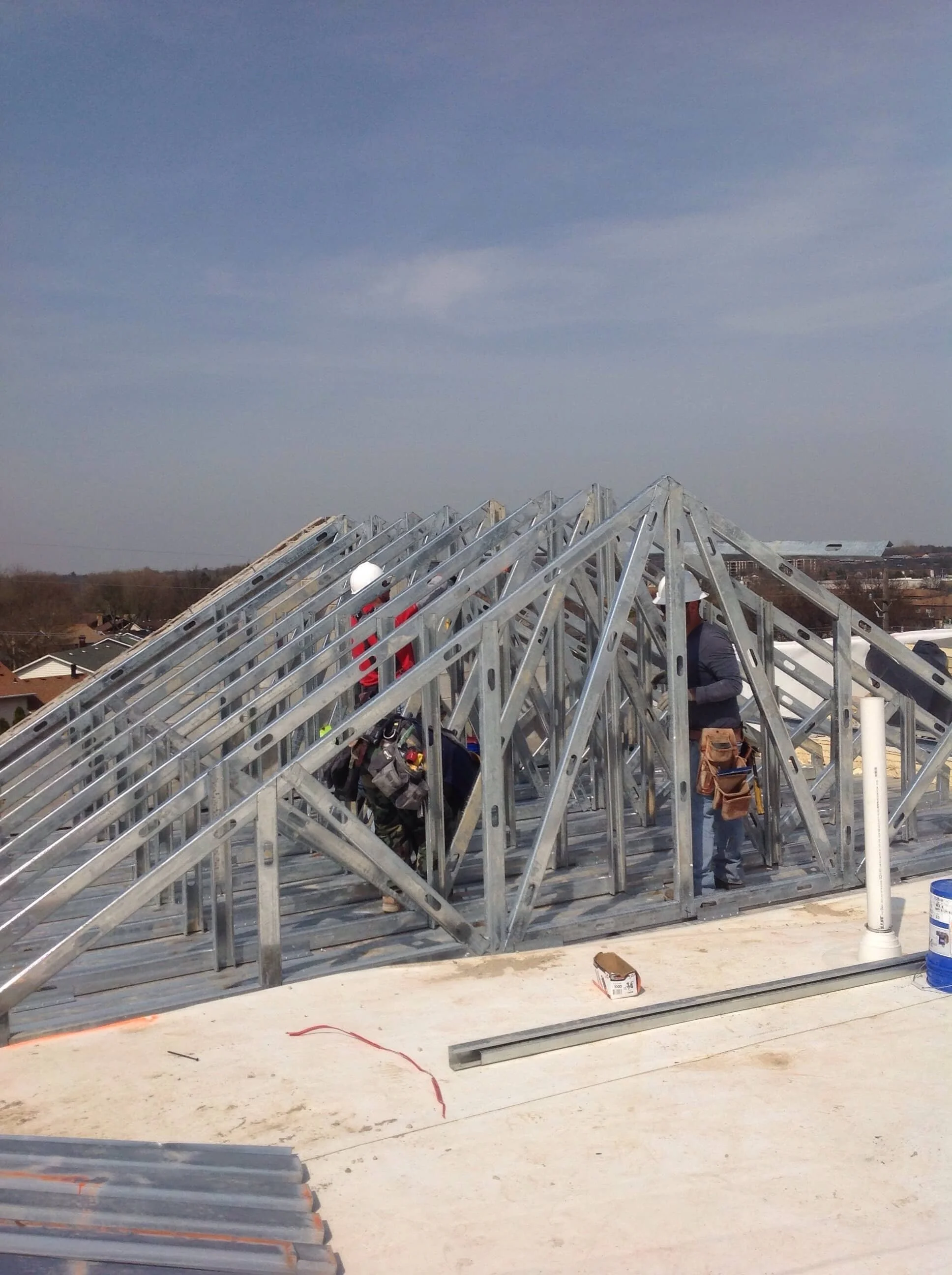 Construction framing — Aspired Living residential